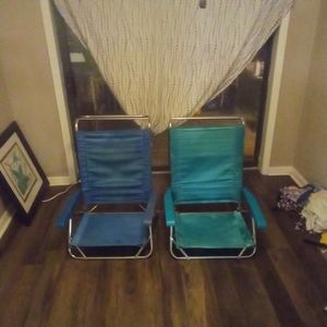 Beach chairs 17 each